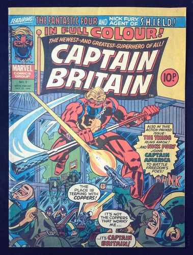 Captain britain marvel uk - captain, (marvel