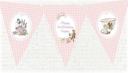 Pink personalised beatrix - pink,