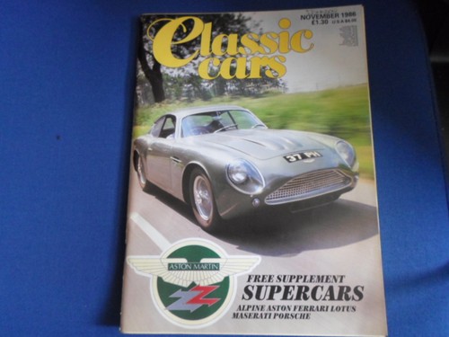 Classic cars magazine - magazine, alpine