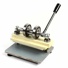 Manual PVC Embossing Cutter Leather Punch Press Cutter Die Cutting Machine UK