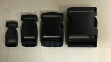 PLASTIC DELRIN SIDE RELEASE BUCKLES FOR WEBBING BAGS STRAPS CLIPS 20MM - 50MM
