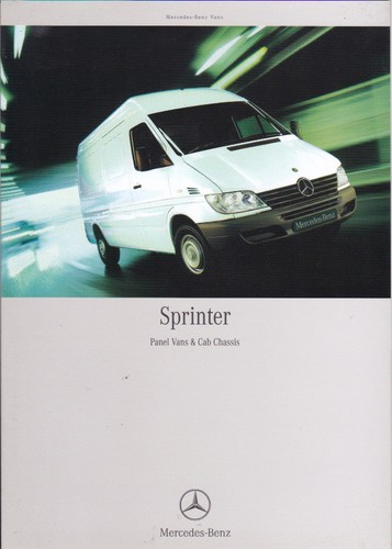 2001 mercedes benz sprinter - benz,