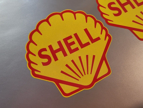 Shell racing car - shell, 6"