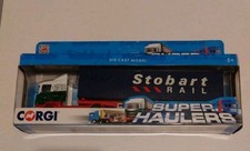 Corgi 1/64 Scale Model Truck TY86650 - Eddie Stobart Skeletal Trailer 2010