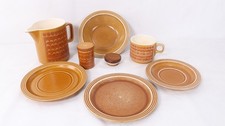 Mixed Vintage Hornsea Pottery Tableware Items. Saffron Design. #13