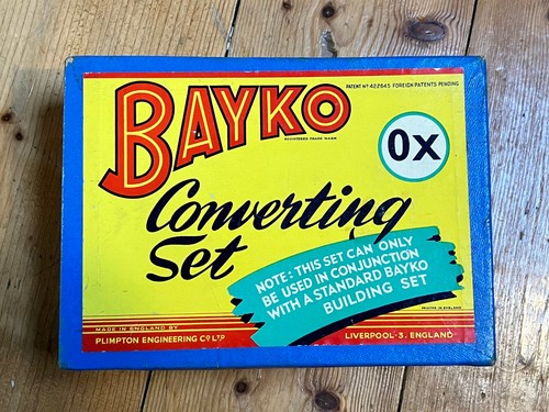 Bayko converting set - converting, boxed