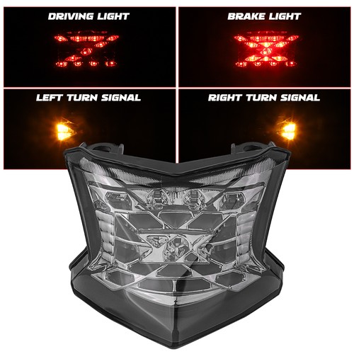 Integrated rear tail light - tail,