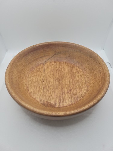 Vintage wooden bowl handmade - wooden,