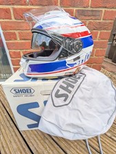 Shoei GT Air Primal (rrp£450) Helmet Boxed L  dropdown Visor Pinlock