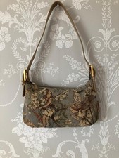 Smith and Canova Women's Tapestry Handbag Shoulder Bag flower fairy design 