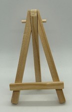 Wooden Mini Easel - 12.5cm display canvas art craft - Sports Trading Card stand