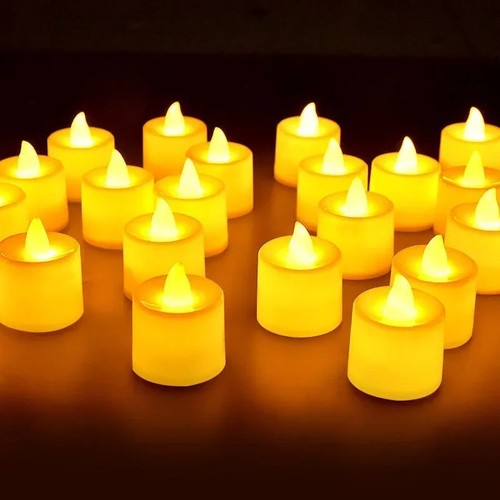 48pcs led tea lights - tea, candles