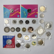 Lot of (26) Olympic Coins