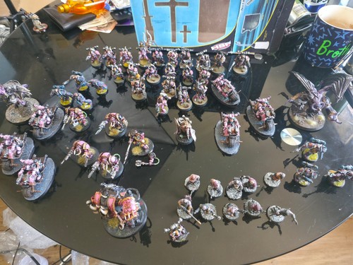Chaos space marine army - space,