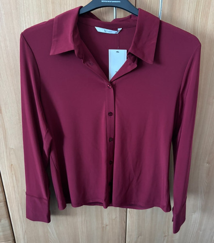 Ladies claret long sleeve - claret,