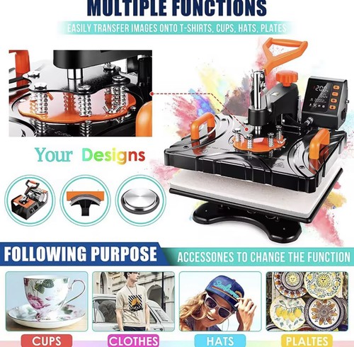 In1 heat press - heat, machine