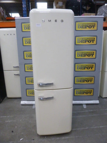Smeg fridge freezer cream - smeg,
