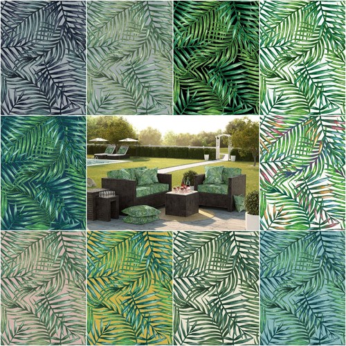 Outdoor fabric tropical leaves - outdoor,