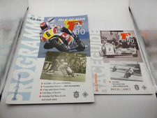 1990 ISLE OF MAN TT PROGRAMME & RACECARD