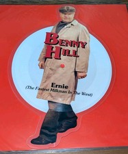 Benny Hill Picture Disc Shaped