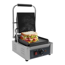 Commercial Electric Sandwich Panini Press Grill Sandwich Maker Machine 1800W