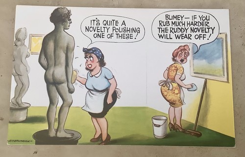Vintage saucy seaside comic - saucy,