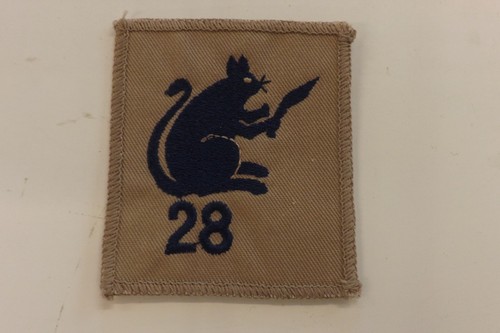 Military cloth badge - cloth, 28th
