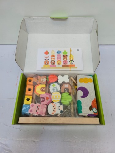 Wooden beads sequencing - beads,