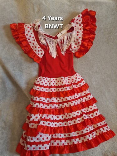 Girls spanish flamenco dress - girls',