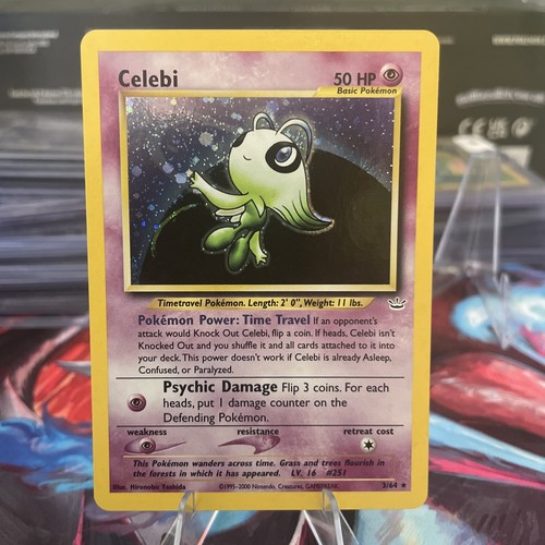 Pokémon tcg celebi neo - pokémon,