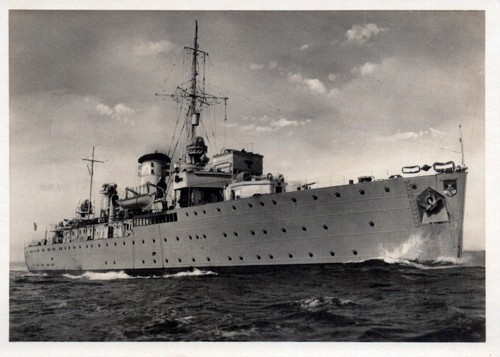 Andres postcard boat tender - postcard,