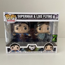 Funko Superman & Lois Flying 2-Pack Zavvi Exclusive  Pop! Vinyl Figure
