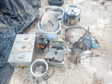 Lot commercial kitchen equipment heater, extractor fan,  rice cooker, warmer pic