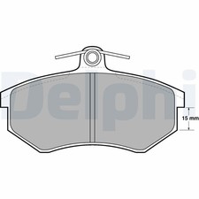 LP429 DELPHI BRAKE PAD SET