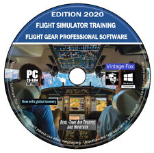 New Flight Simulator Pilot Training Professional Version For Windows PC MAC CD