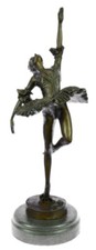 BALLERINA BRONZE STATUE FIGURE