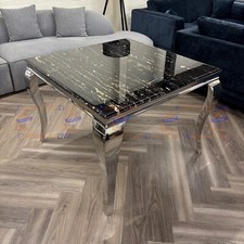 Luxury Louis 100cm x 1m Chrome