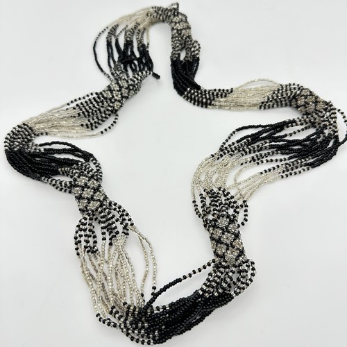 Vtg zulu necklace african seed - zulu,