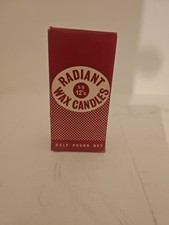 Vintage wax candles six per - wax,