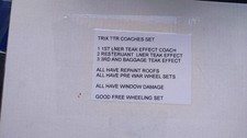 Trix twin OO lner teak   coach