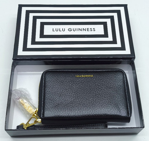 Lulu guinness black leather - black,