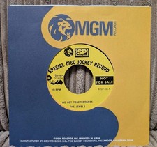 NORTHERN SOUL THE JEWELS WE GOT TOGETHERNESS 7" VINYL SINGLE RECORD USA 1970'S 