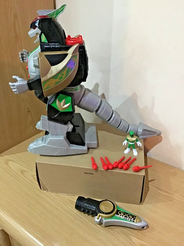 Huge power rangers imaginext - huge,