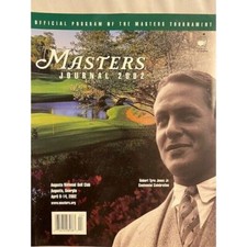 TIGER WOODS master journal
