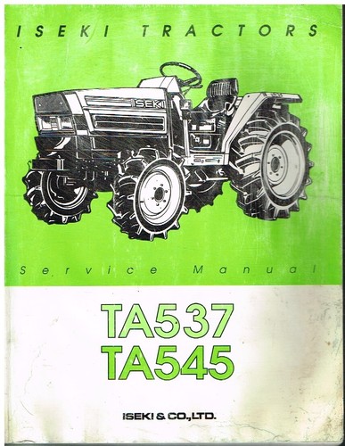 Iseki ta537 ta545 tractor - ta537,