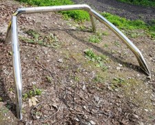 MITSUBISHI L200 2006-2015 REAR SHORT BED CHROME ROLL BAR