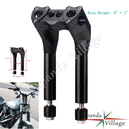 Club style handlebar riser - club, 8"