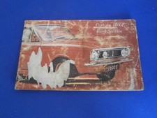 Ford Cortina Mk2 1600E Service