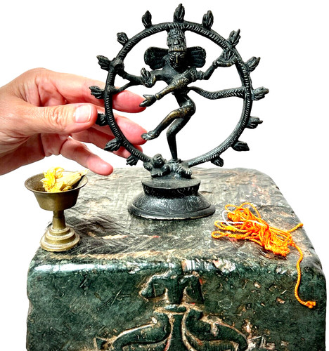 Antique bronze shiva - shiva, dancing