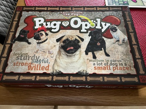 Pug dog board game - game, pug-opoly